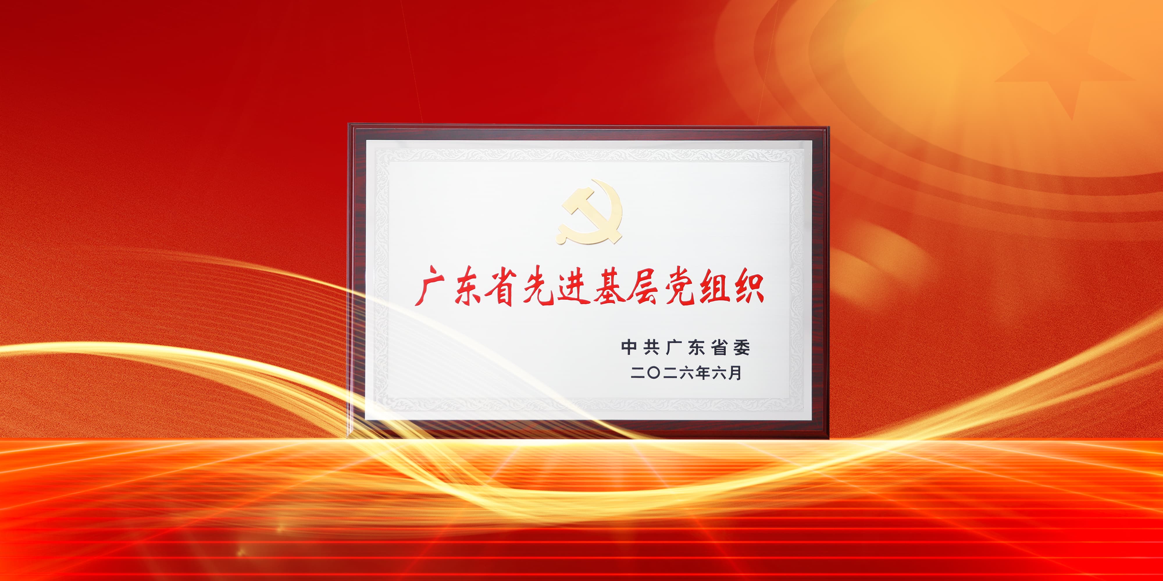 喜訊！智光電氣黨委獲評廣東省先進基層黨組織